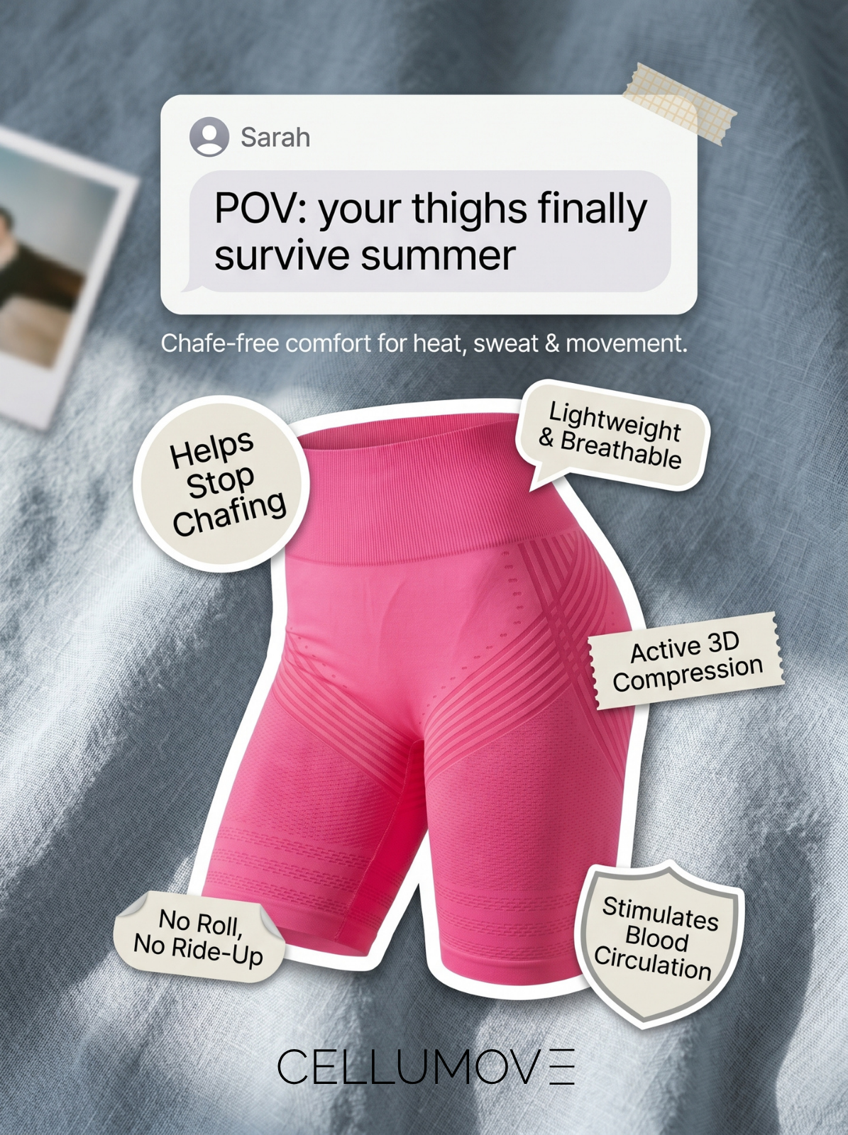 Cellumove Fitwear Facebook ad