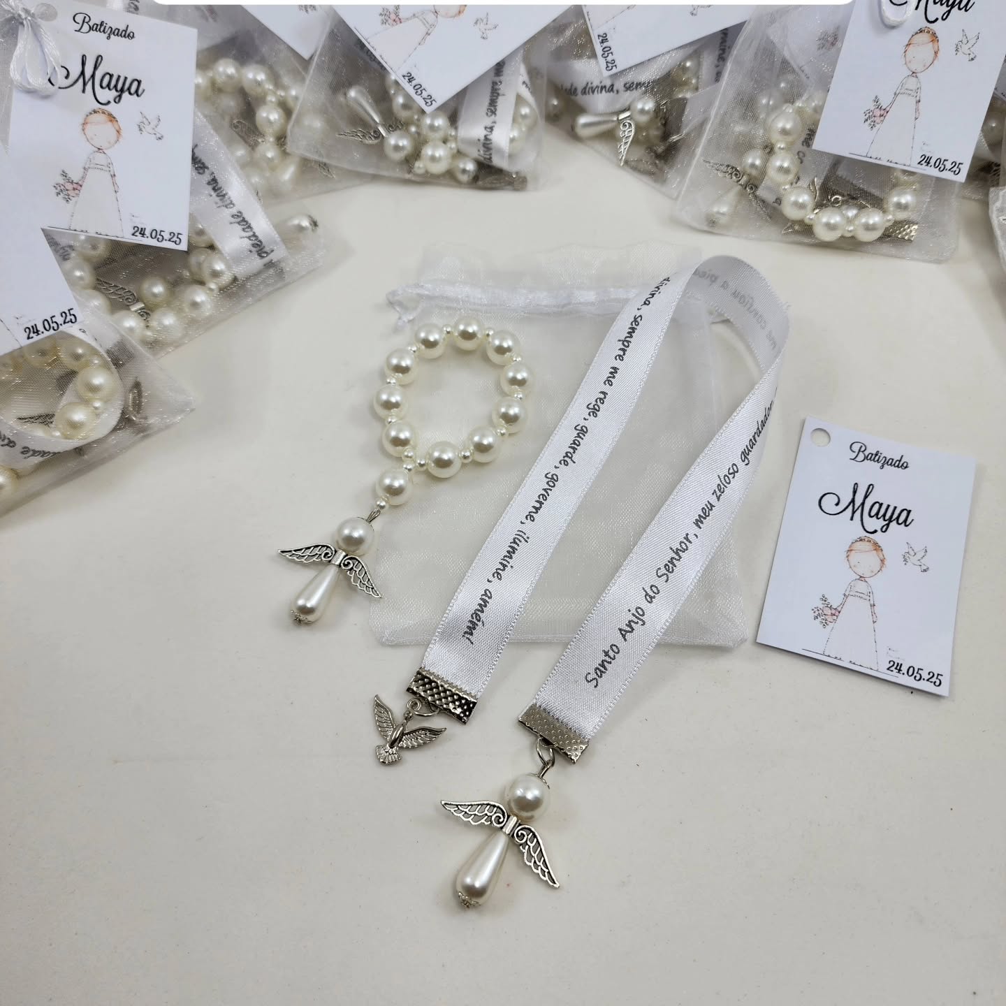 Mix Minas Arte Facebook ad: Marcador de Página com Oração Santo Anjo +…