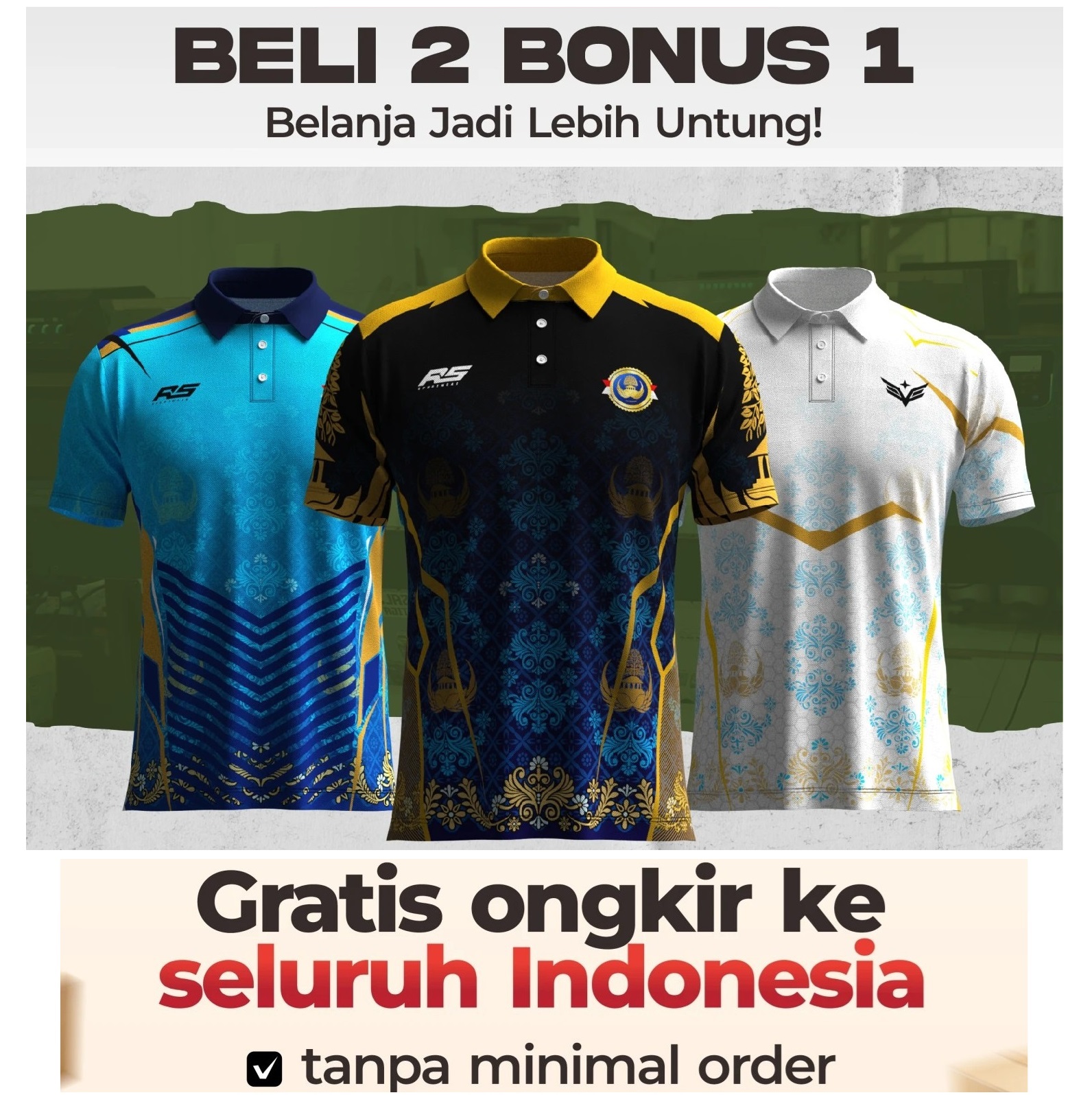 Seragam Jersey Printing Facebook ad: YUK CEK PROMO NYA