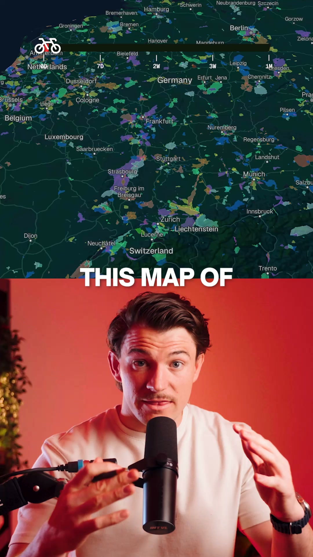 INTVL Facebook ad: Download the top cycling app