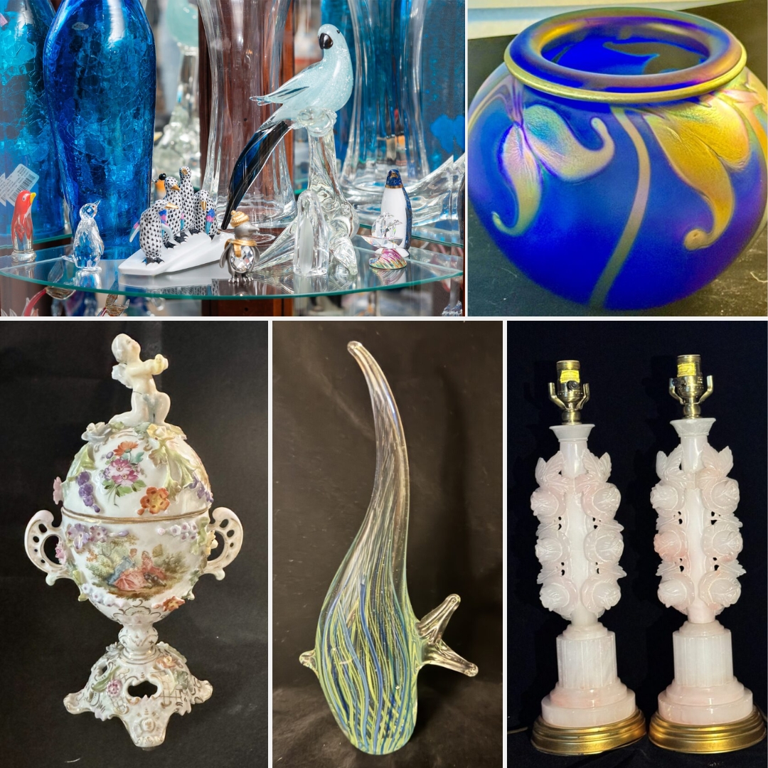 Sparkling Wonders Facebook ad: Rare Crystal Decor And Furniture Online