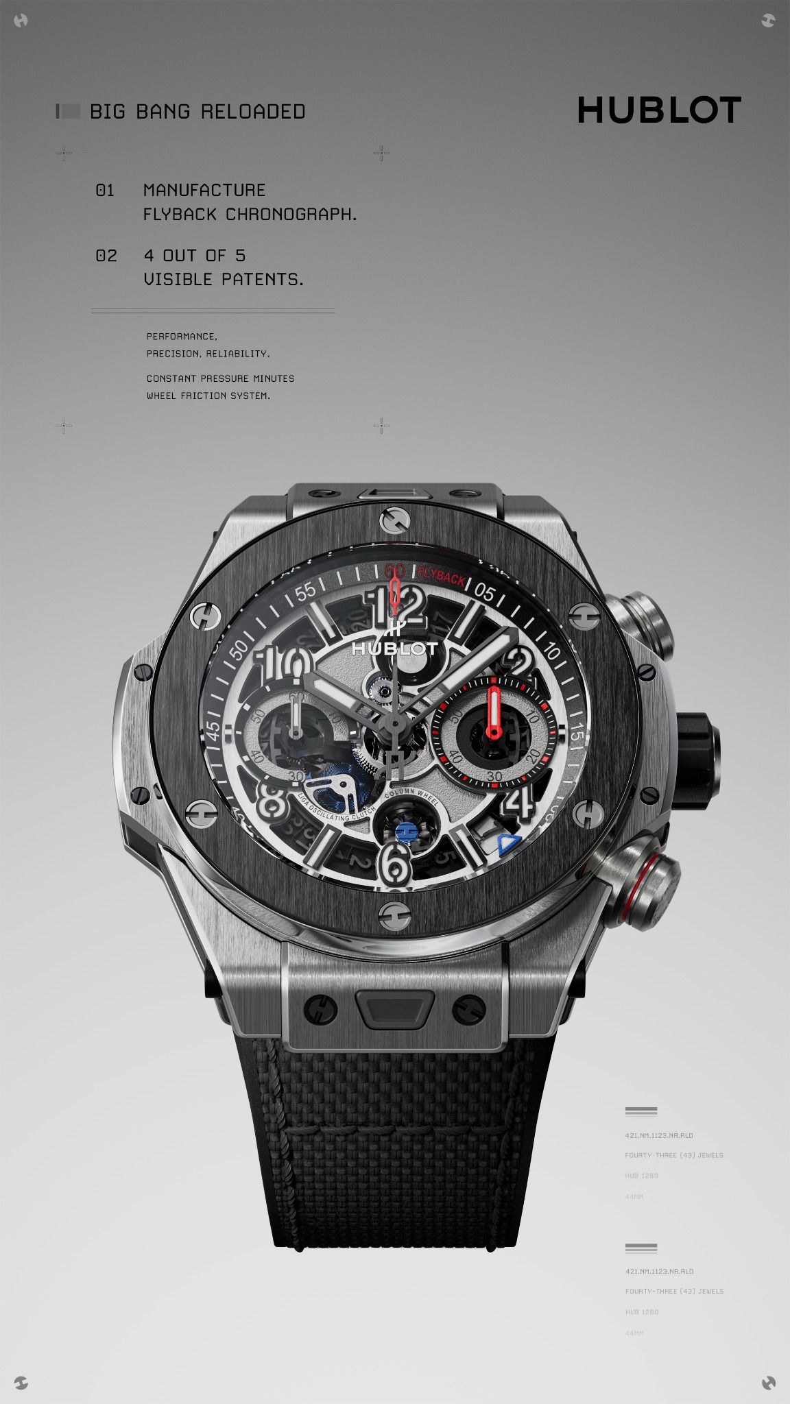 Hublot Facebook ad