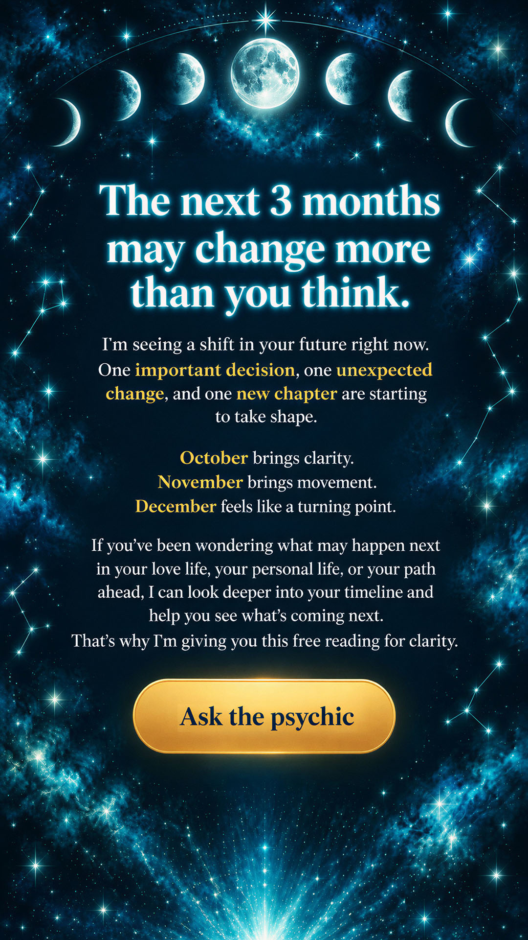 Aria Lune Facebook ad: See What's Coming Next