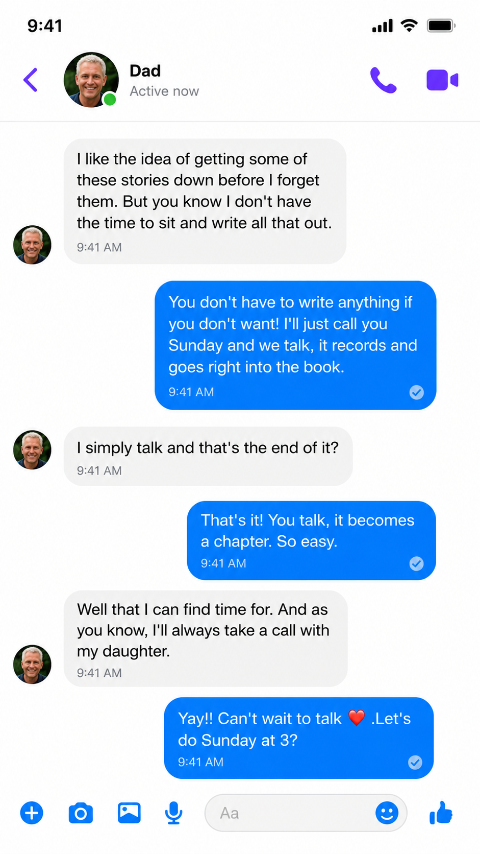 Storyworth Facebook ad