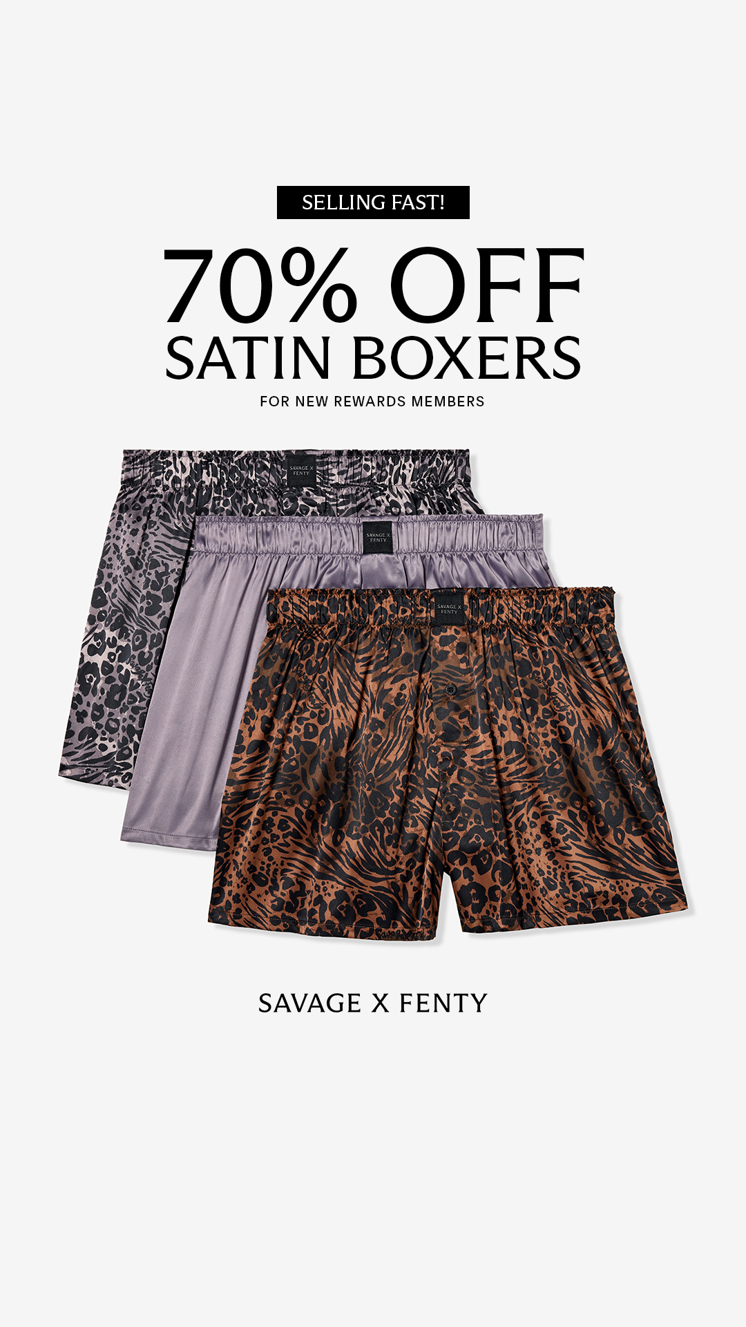 Savage X Fenty Facebook ad