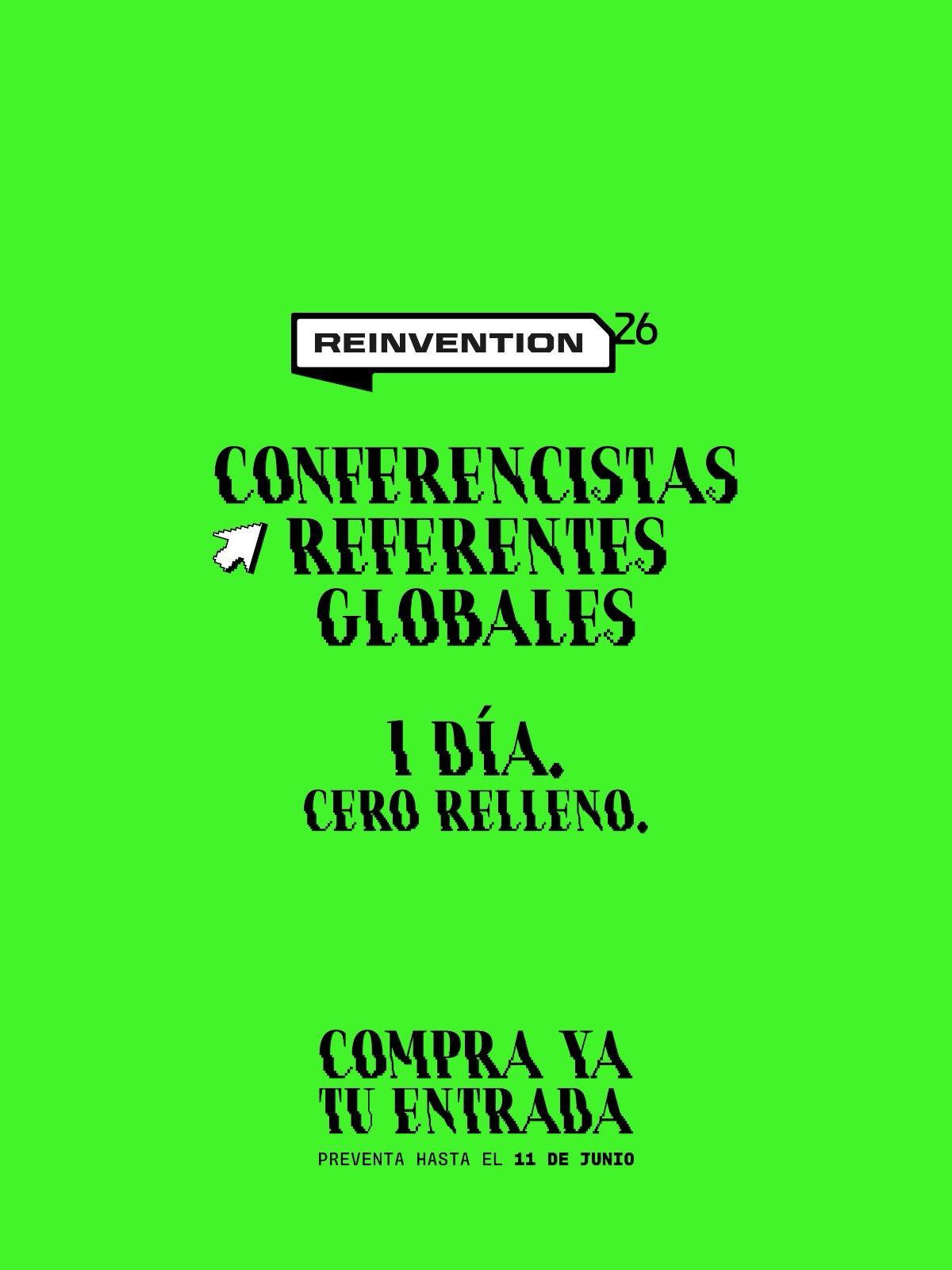 REINVENTION Facebook ad: Se viene Reinvention ‘26 y, de verdad, el…