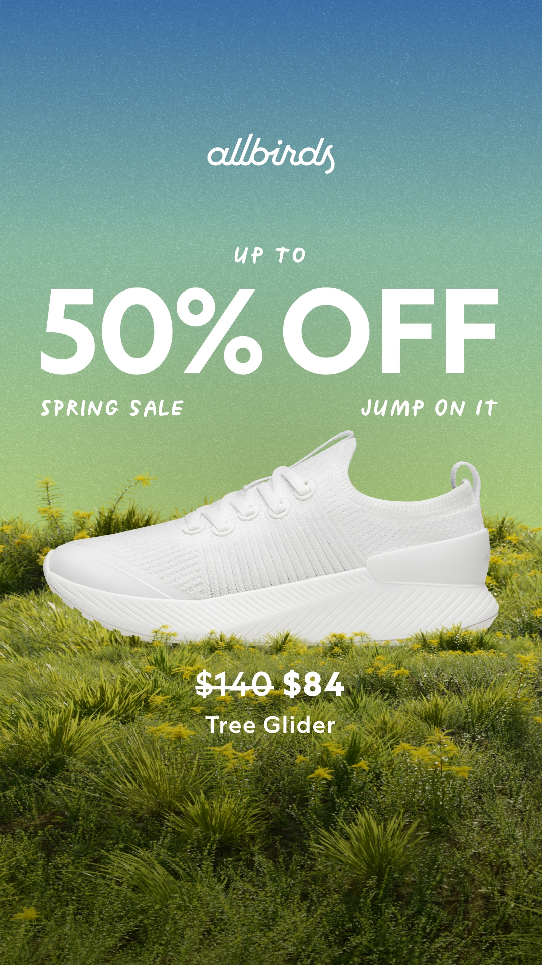 Allbirds Facebook ad