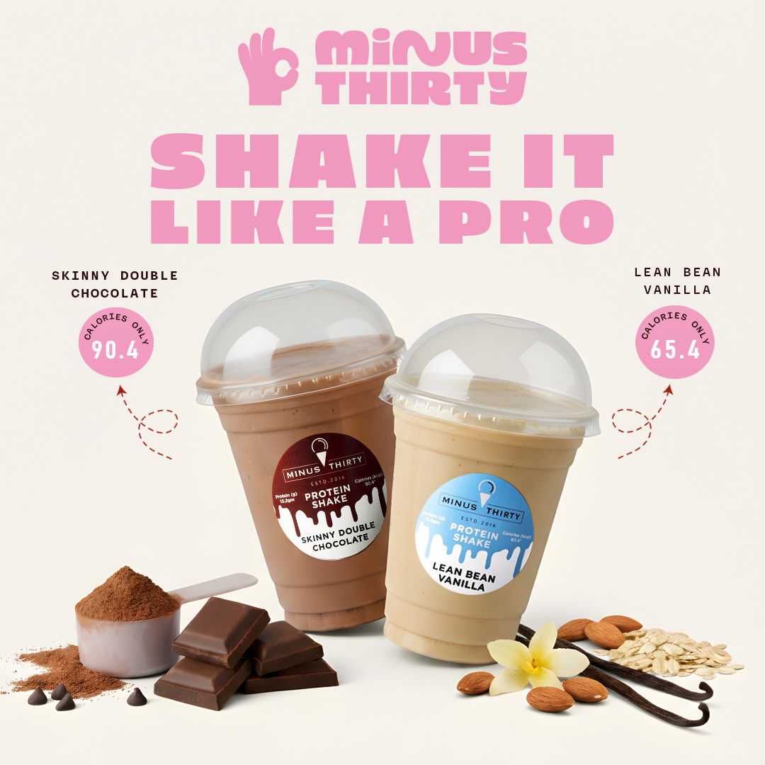 Minus 30 Facebook ad: Healthy Protein Shake on Zomato