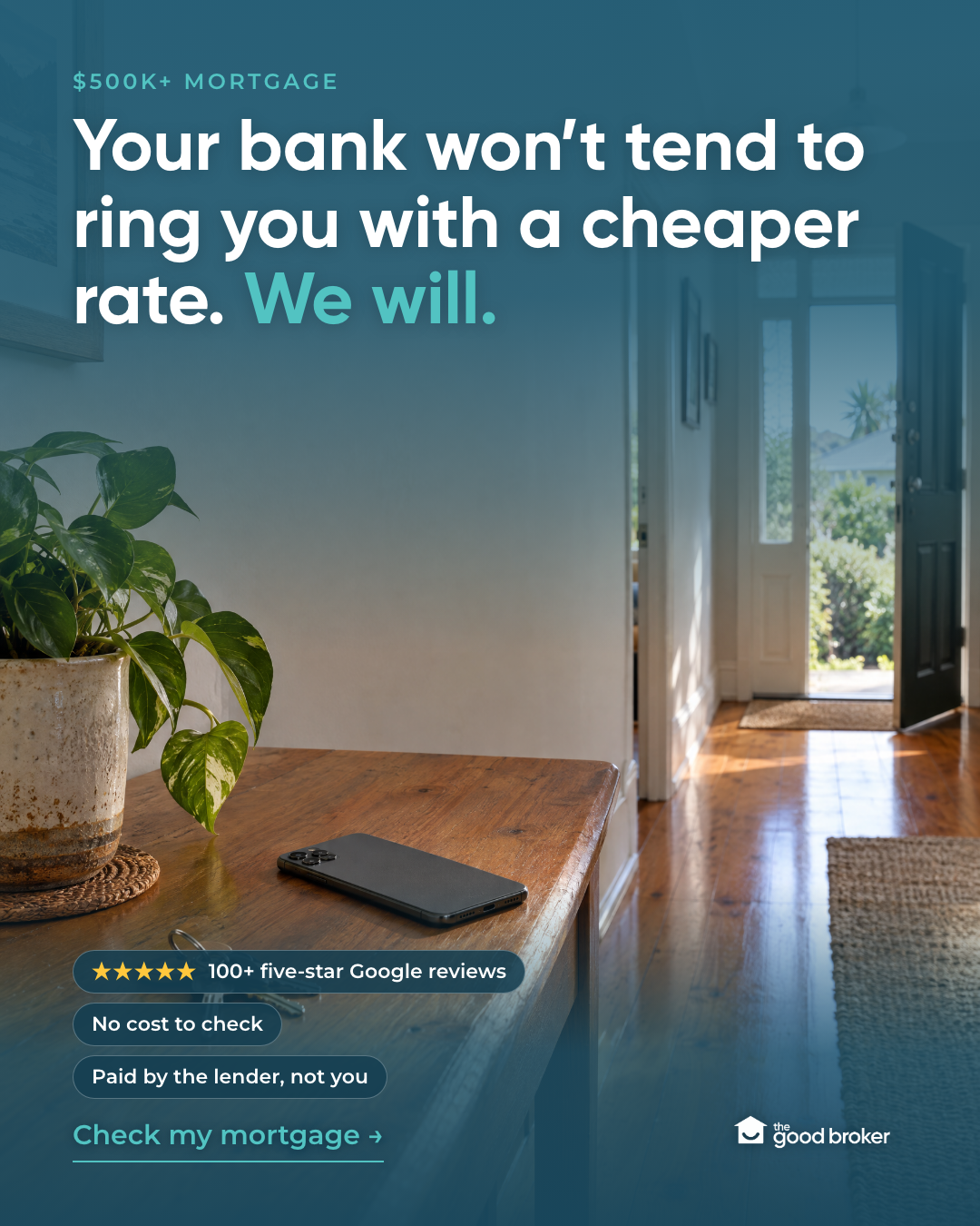 The Good Broker Facebook ad