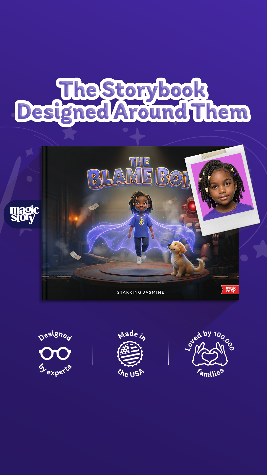 Magic Story Facebook ad