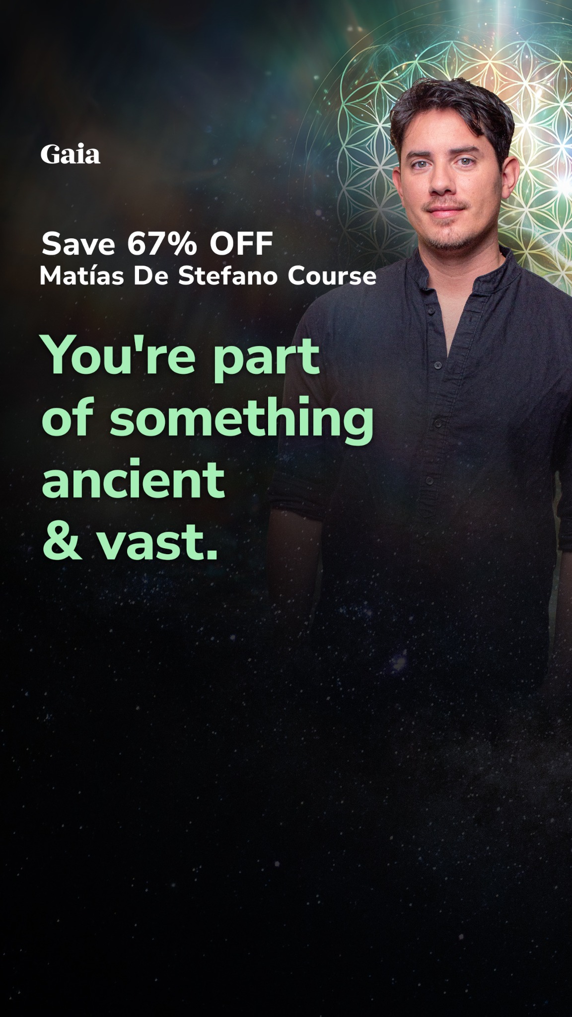 Gaia Facebook ad