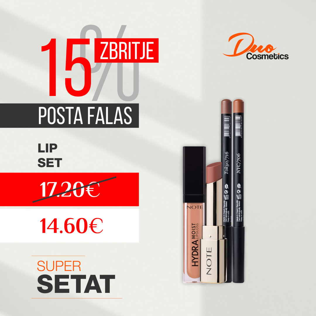 DUO Cosmetics Facebook ad: Blej me Zbritje