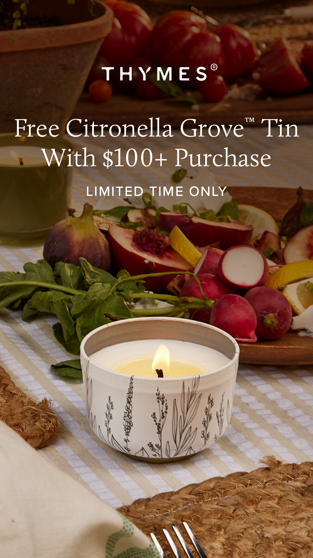 Thymes Facebook ad