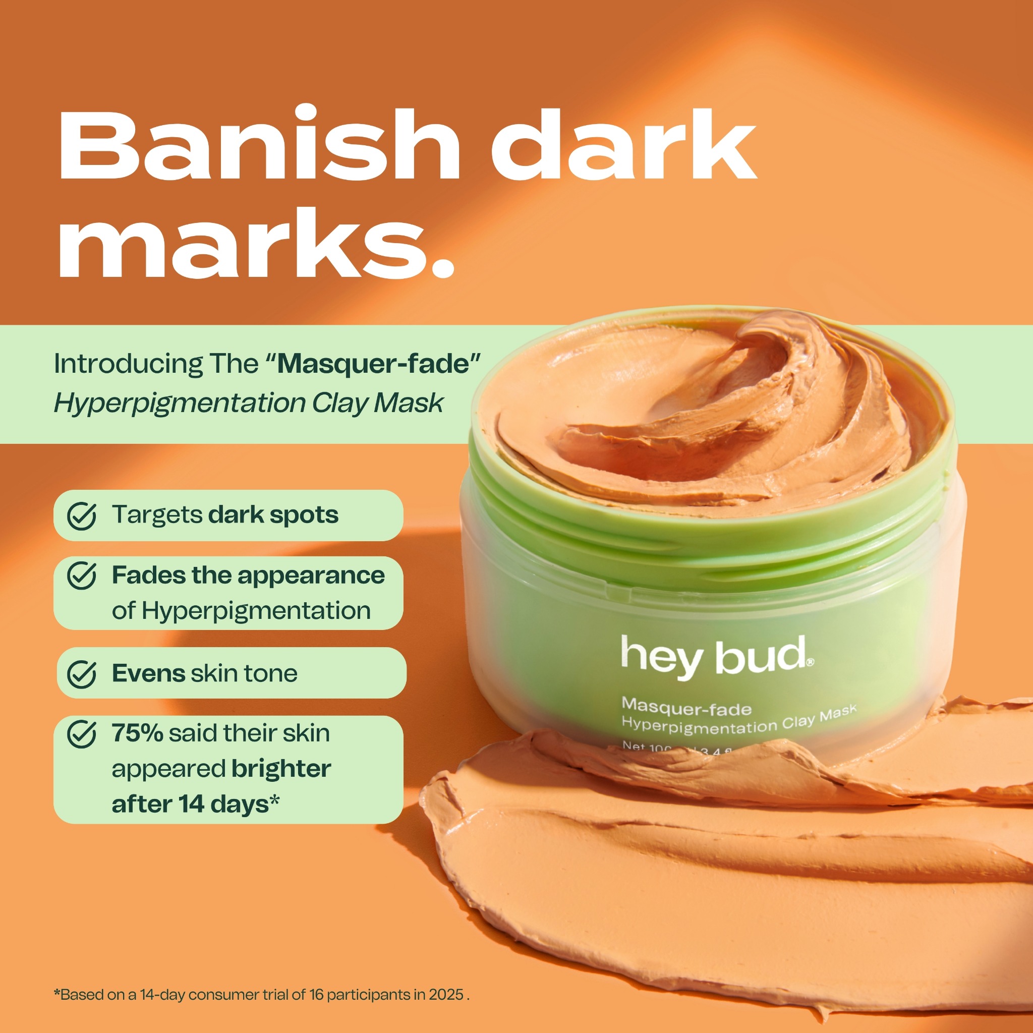 Hey Bud Skincare Facebook ad