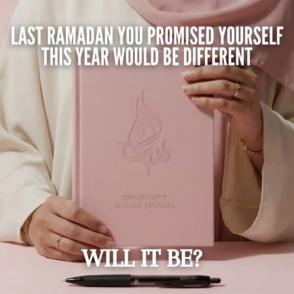 Islamjar Facebook ad: Muslim Planner & Reflection Journal