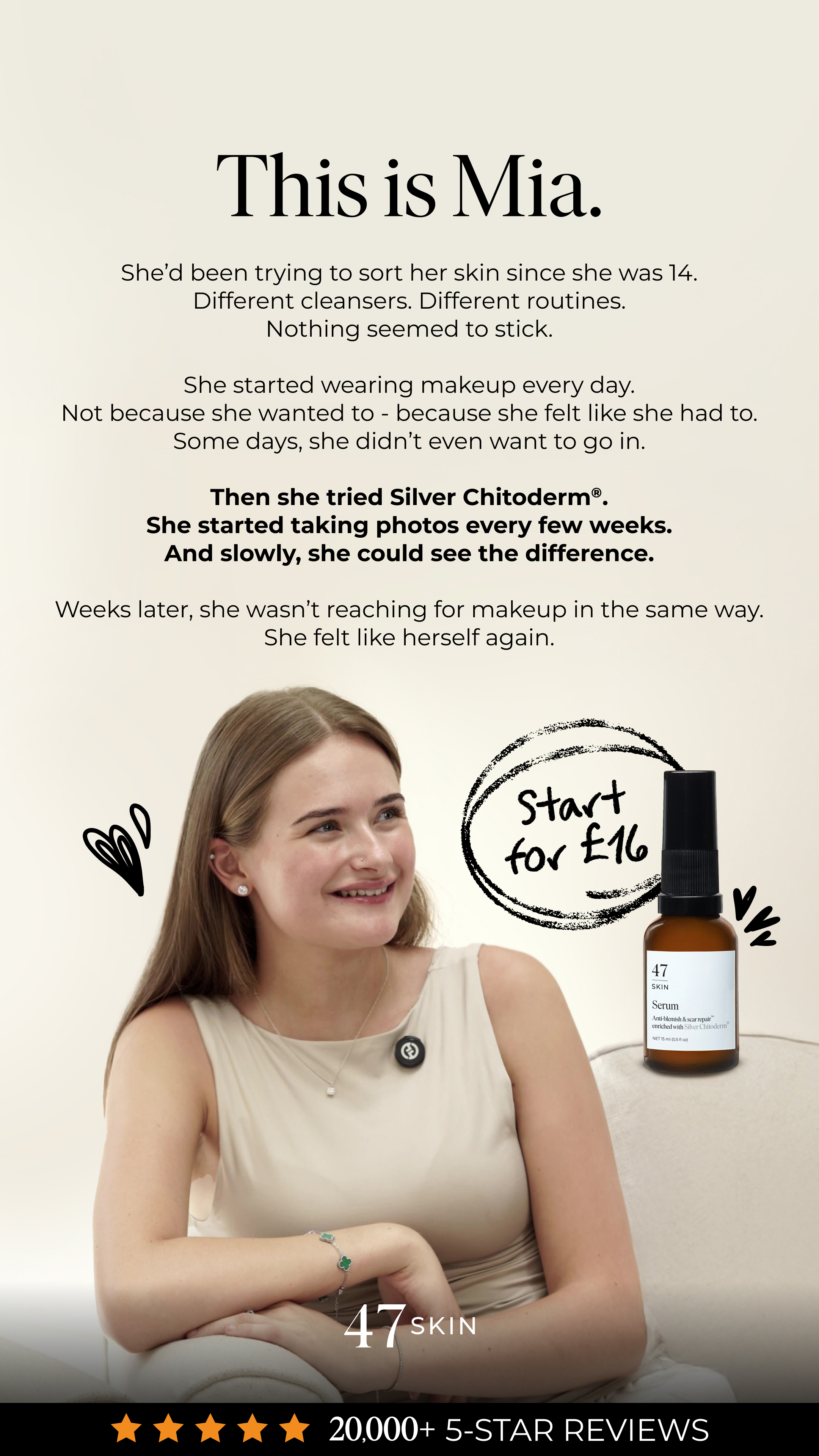 47Skin Facebook ad