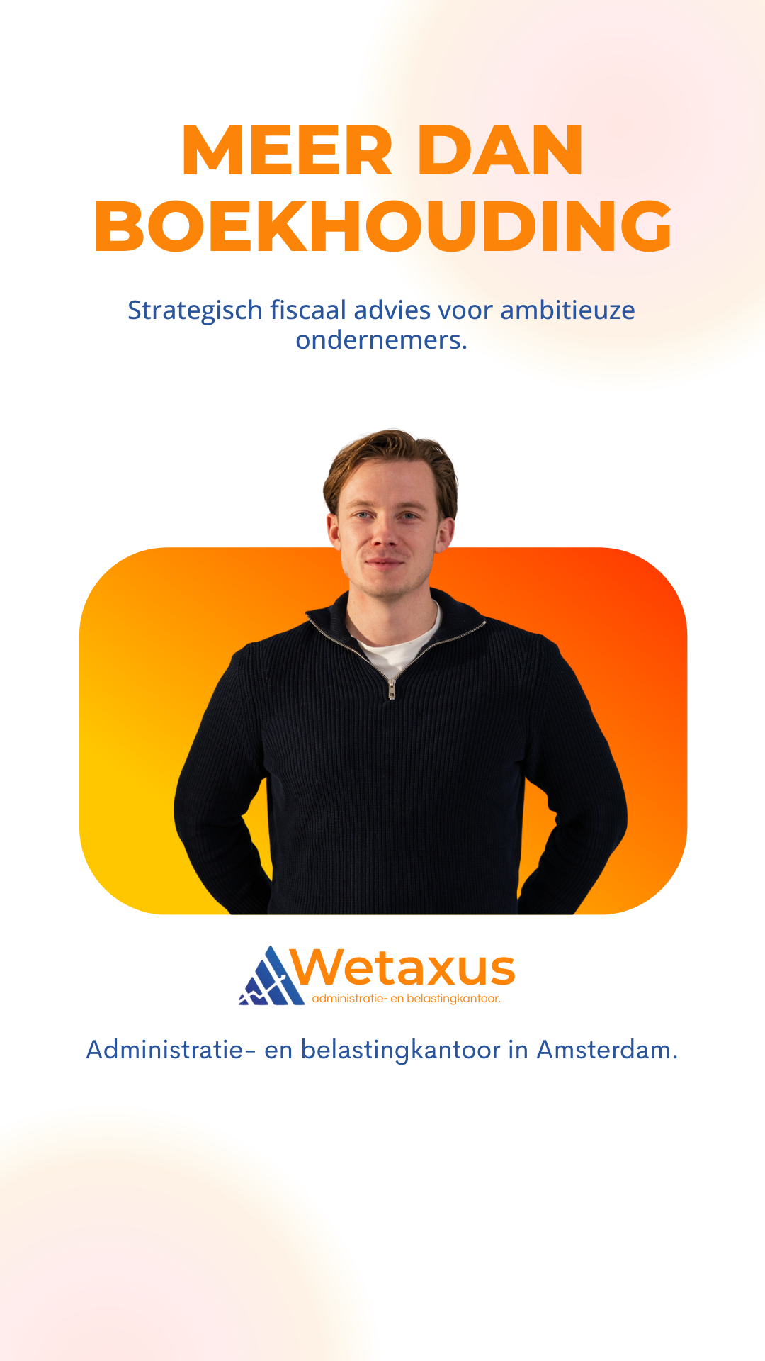 Administratiekantoor Wetaxus Facebook ad: Plan je gratis strategiecall