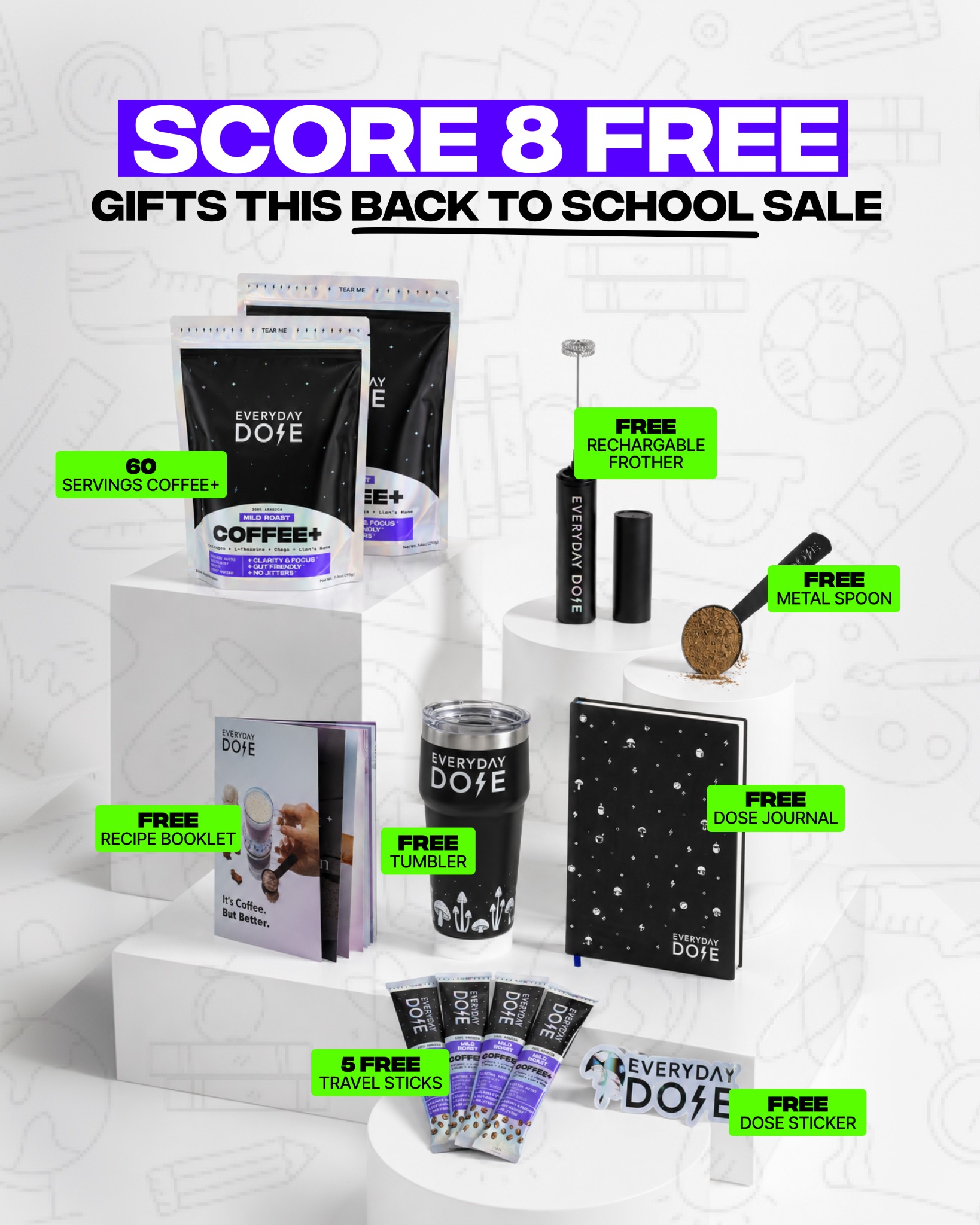 Best Holiday Coffee Deals Facebook ad: 62% OFF + FREE Gifts