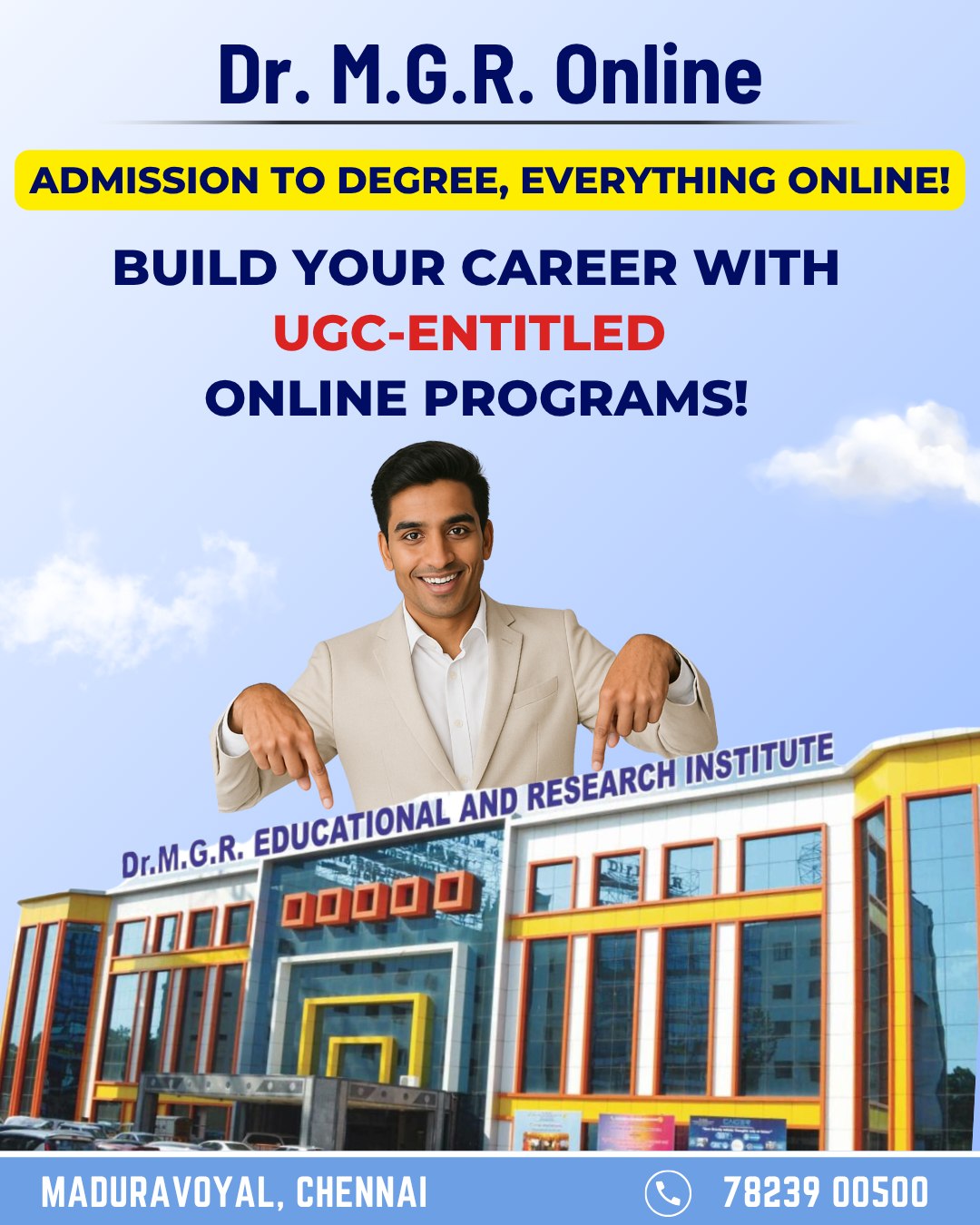 Dr MGR center for online programs Facebook ad