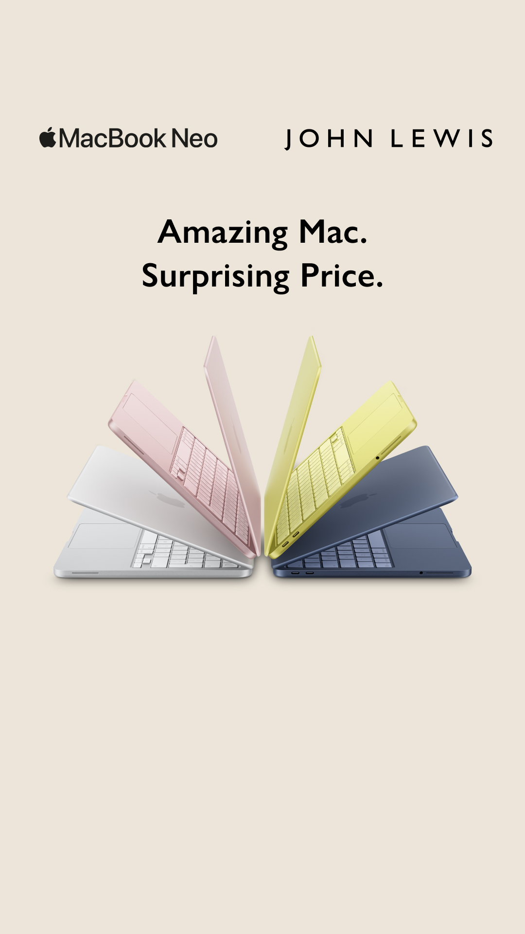 John Lewis & Partners Facebook ad