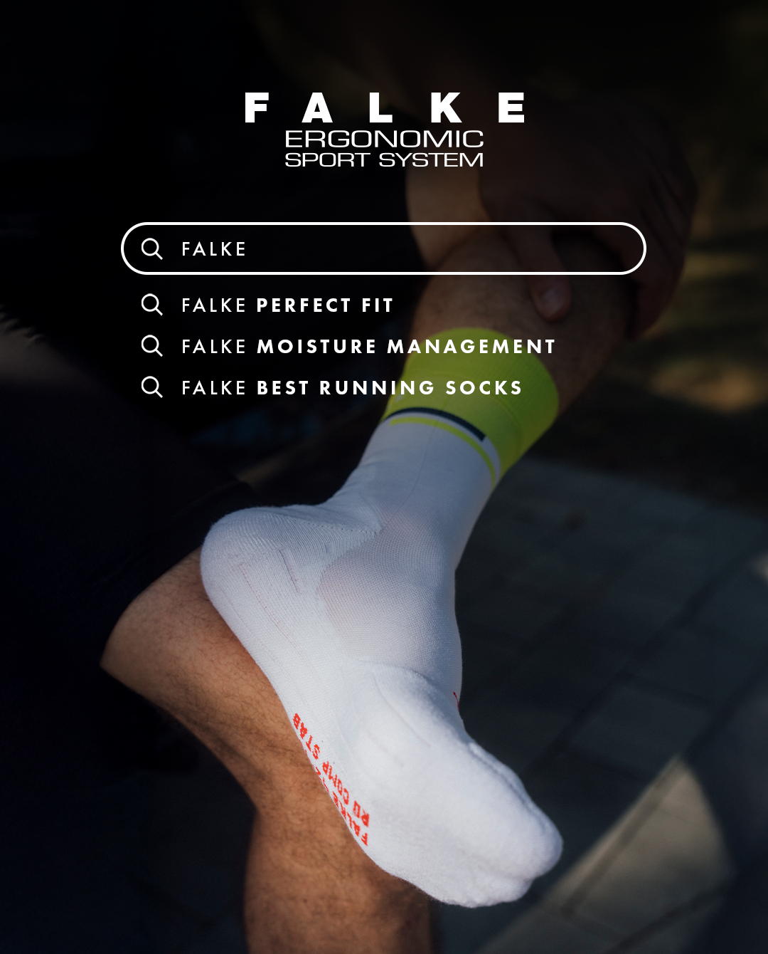 FALKE Ergonomic Sport System Facebook ad