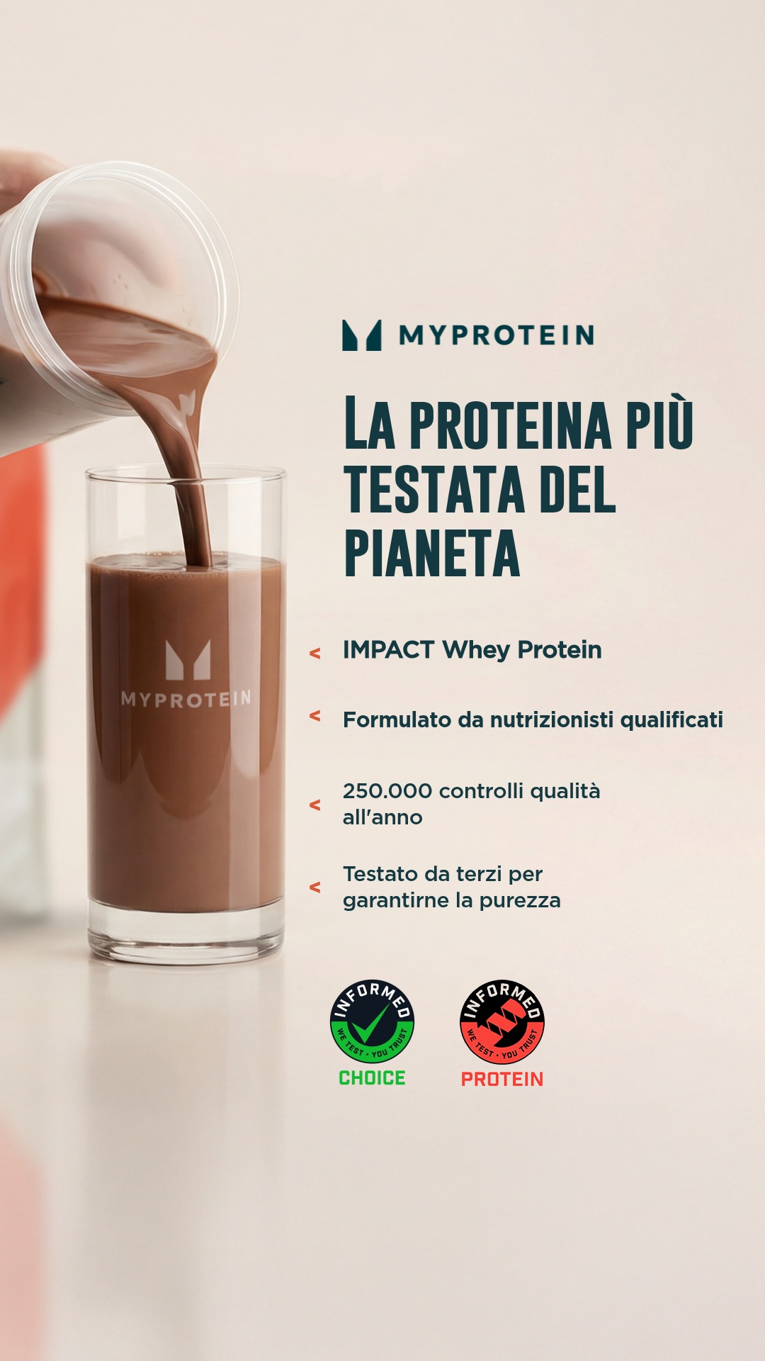 Myprotein Facebook ad