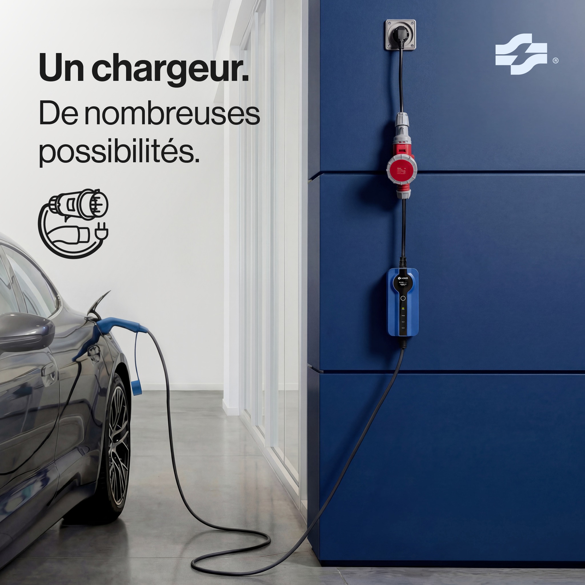 Voldt France Facebook ad: Voldt Câbles & Adaptateurs pour EV, Recharge Your Way