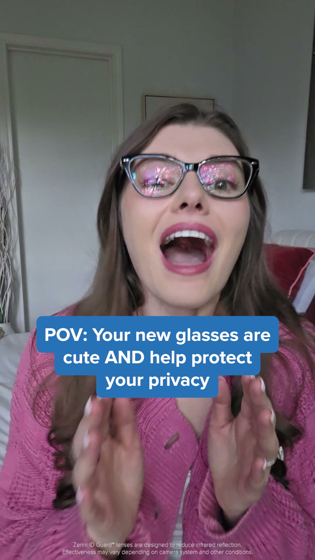 Zenni Optical Facebook ad: 4-in-1 Lens Technology