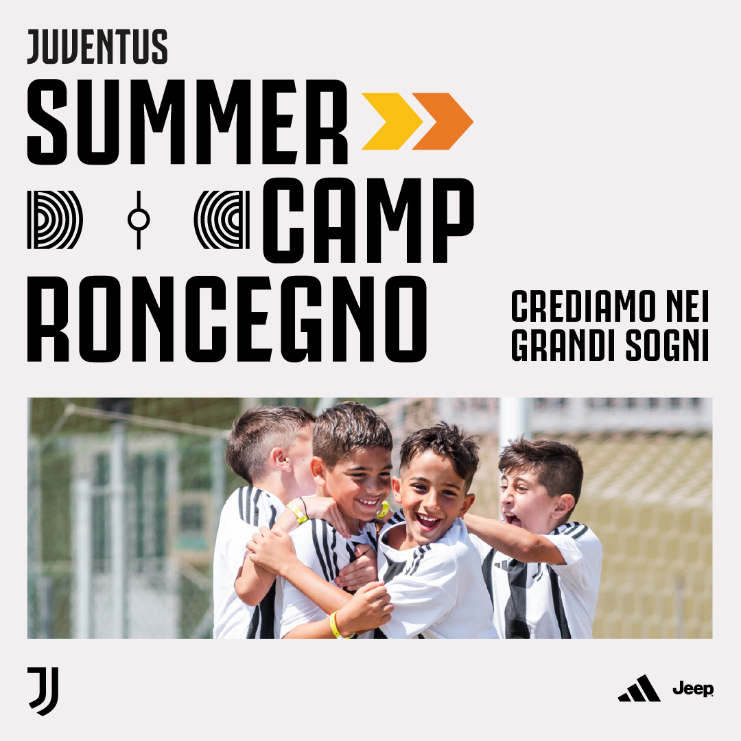 Juventus Facebook ad: Summer Camp calcio Roncegno, Trentino