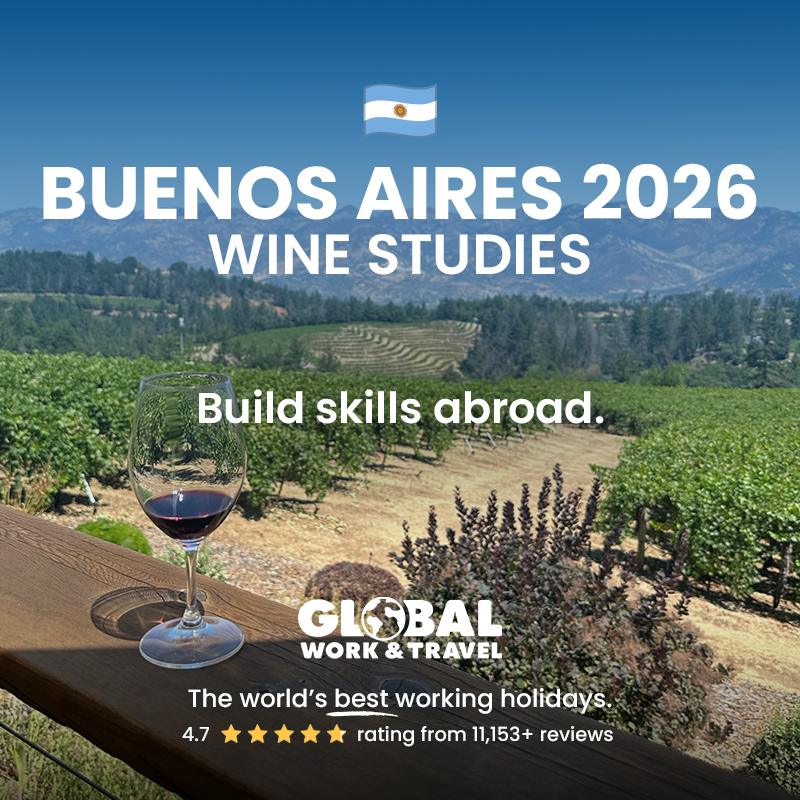 Global Work & Travel Facebook ad