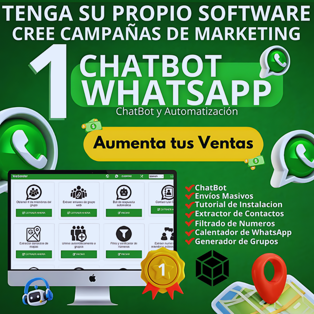 René emprendedor digital Facebook ad: Envio Masivo + Chatbot