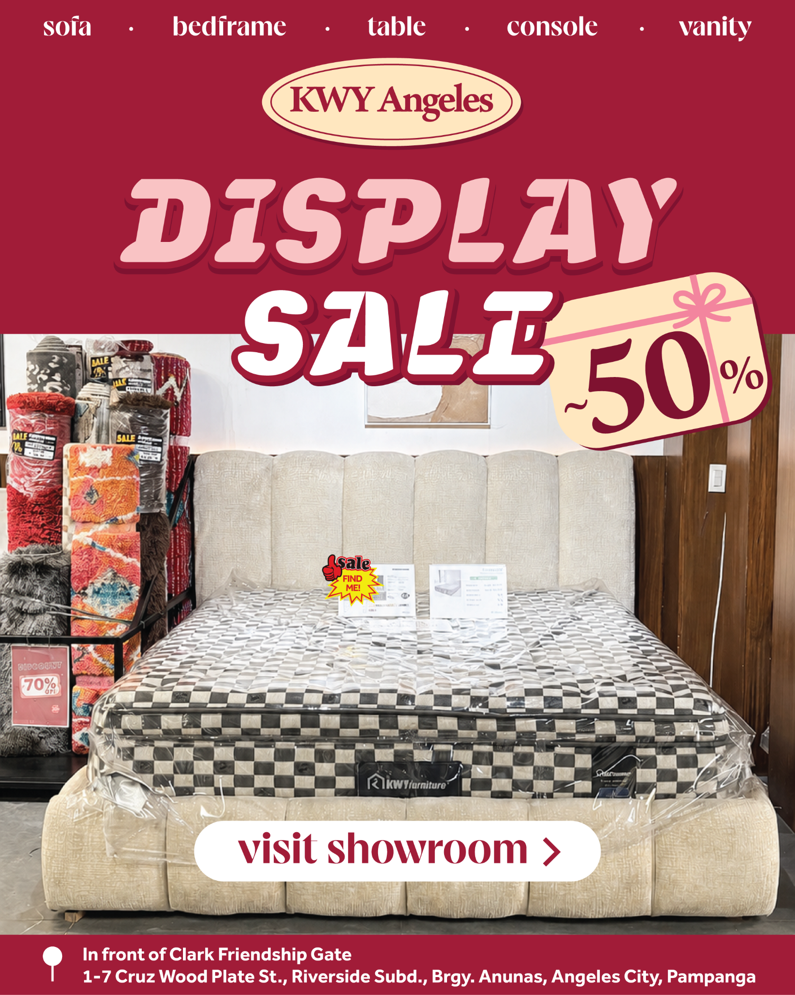 KWY Furniture Facebook ad