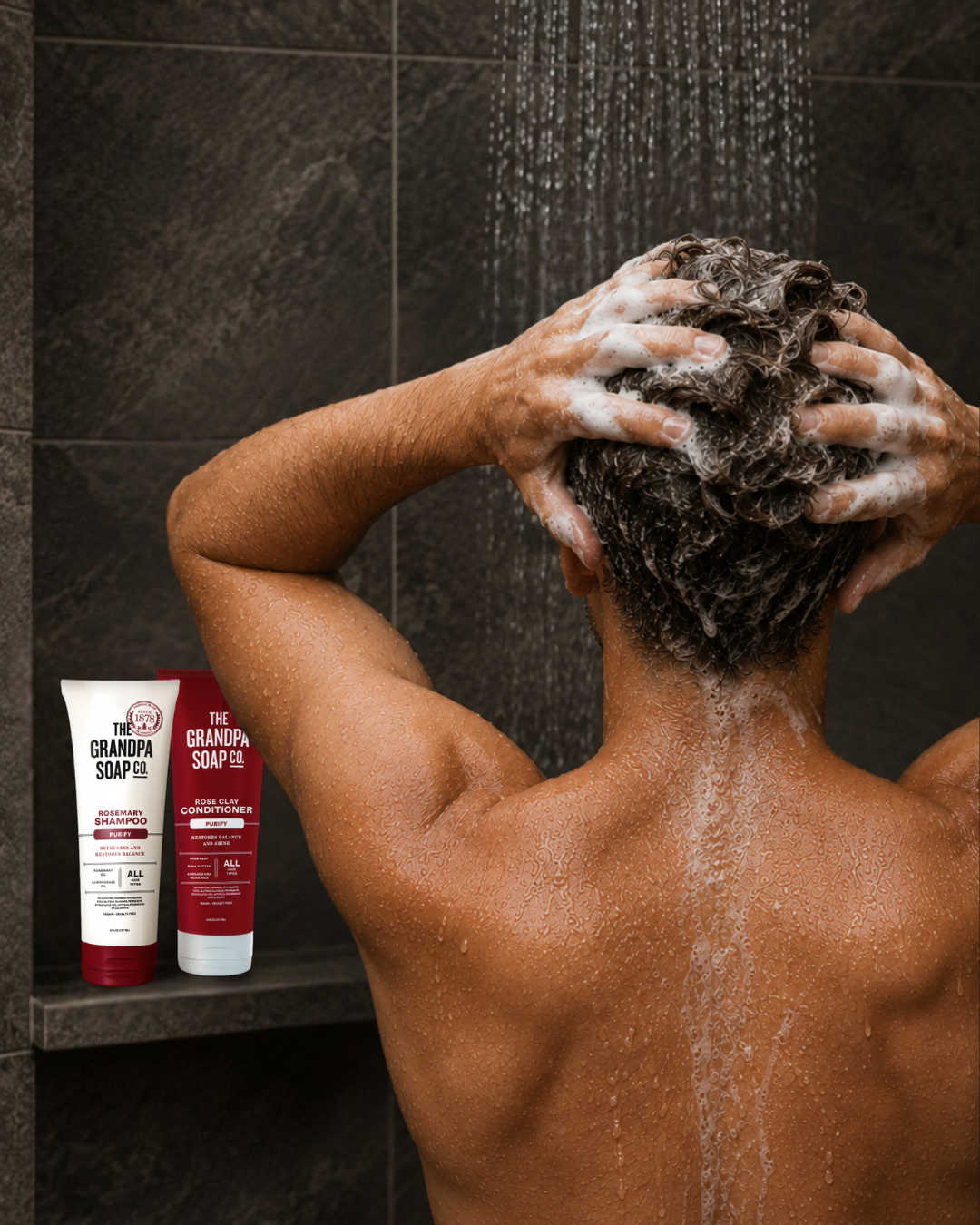 The Grandpa Soap Company Facebook ad: Haircare Products & Details | Grandpa Soap Co.