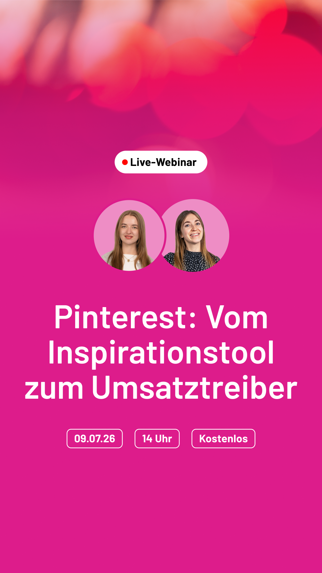 web-netz GmbH Facebook ad: Kostenloses Webinar ►