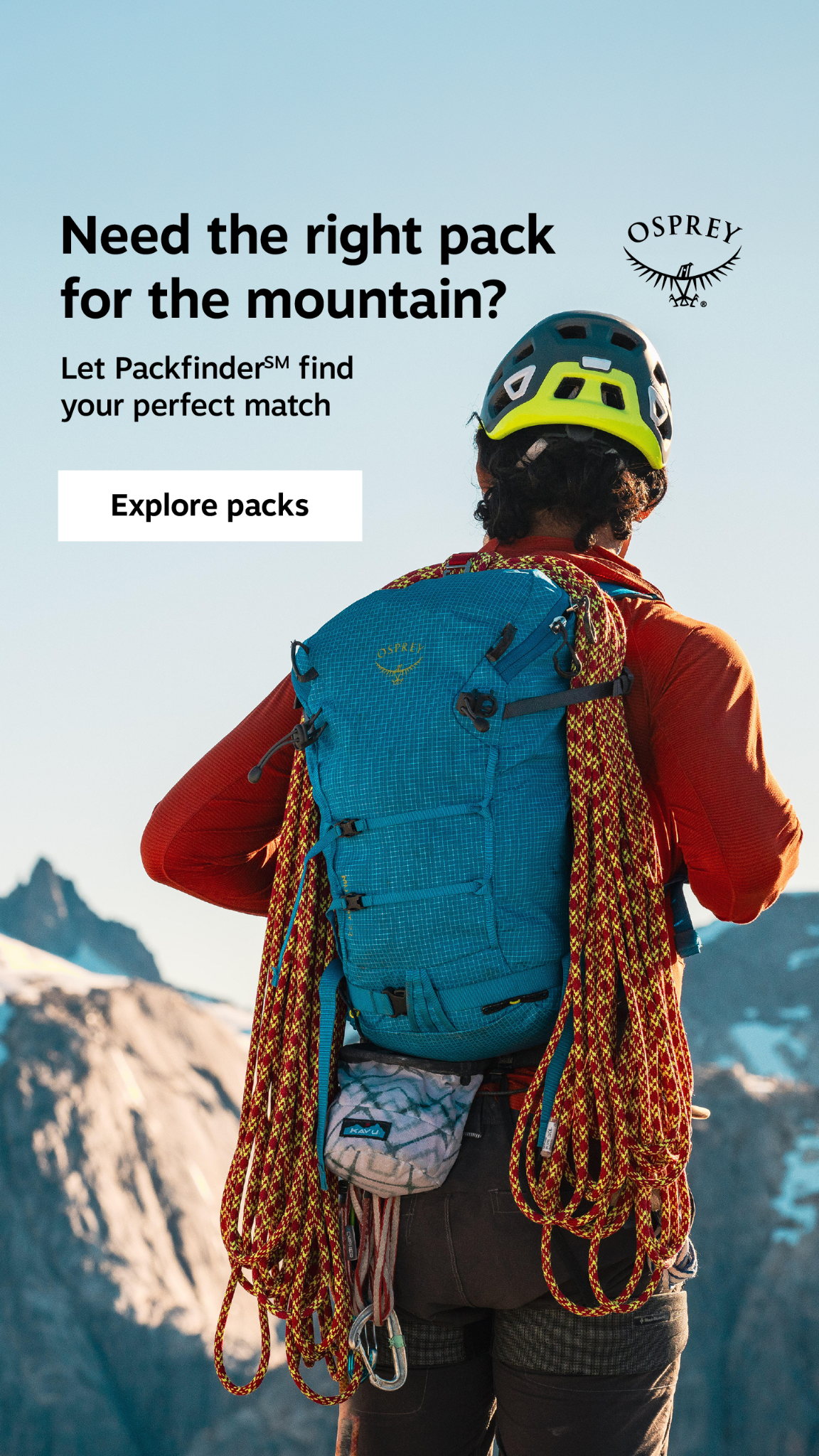 Osprey Europe Facebook ad
