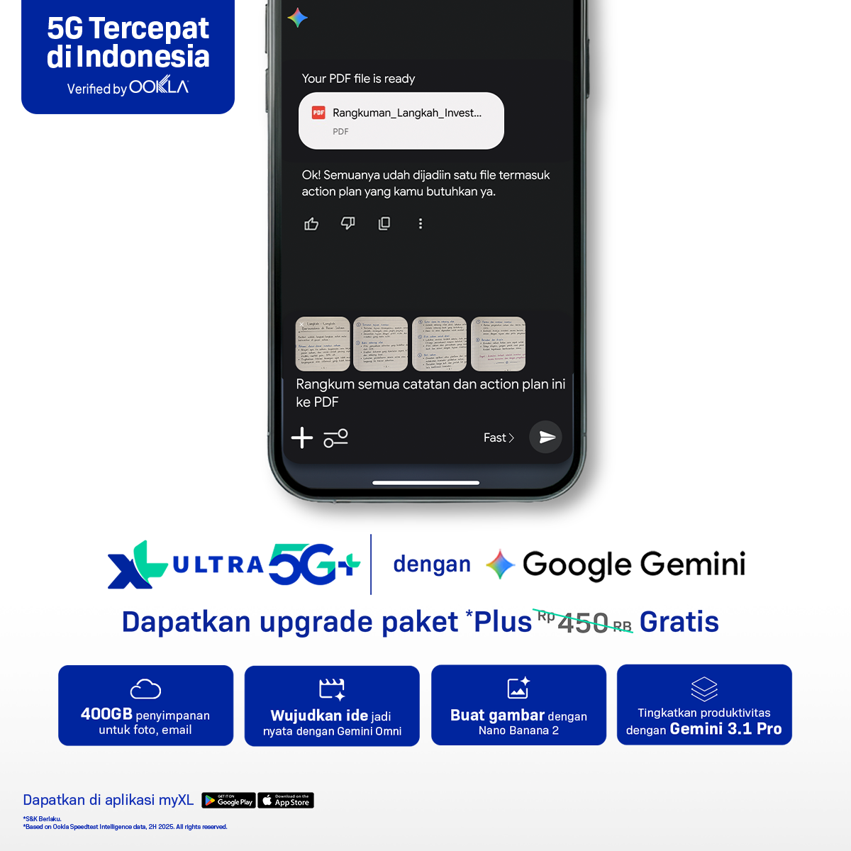 myXL Facebook ad