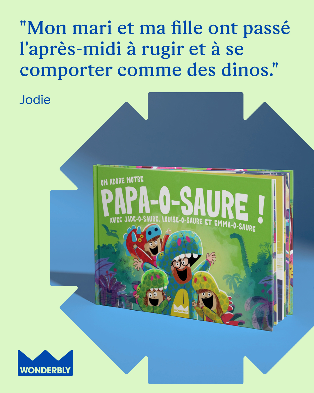 Wonderbly Facebook ad