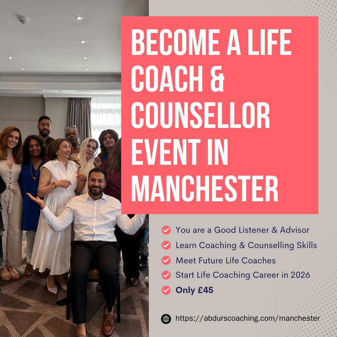 Abdur Rehman - Coach Facebook ad: Learn Coaching & Counselling Techniques