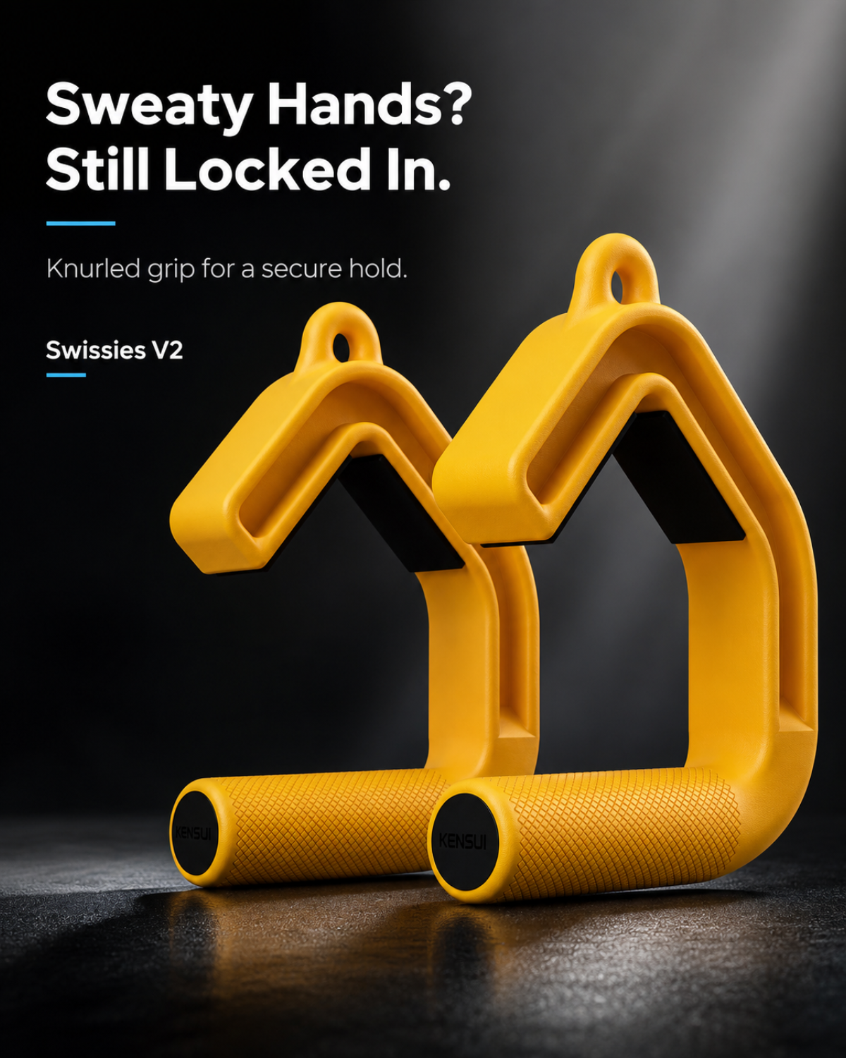 Kensui Facebook ad: Turn Any Bar Into a Neutral Grip