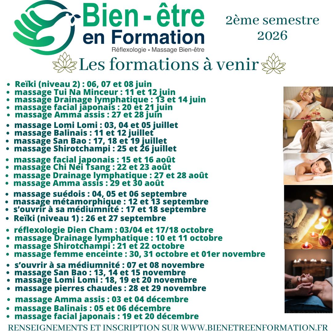 Bien-être en Formation EI Facebook ad: Réflexologie, massages et formations bien-être à Margencel…