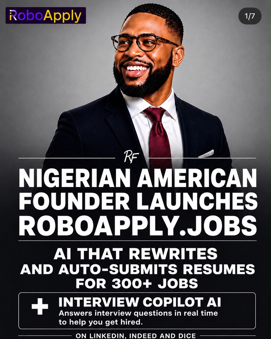 RoboApply Facebook ad