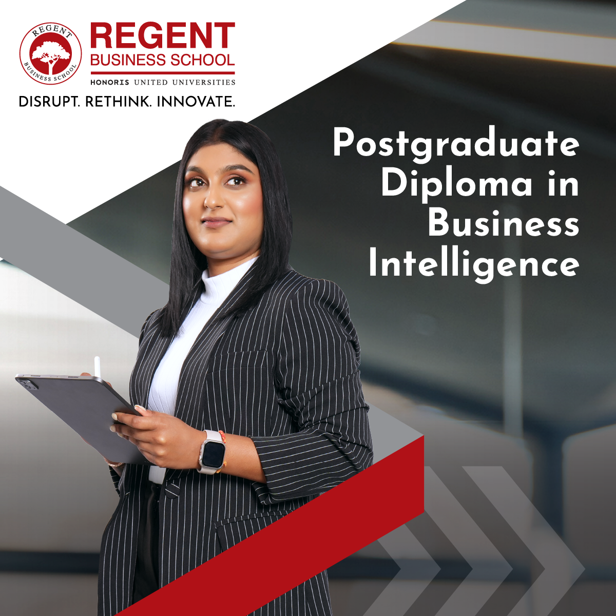 Regent Business School Facebook ad