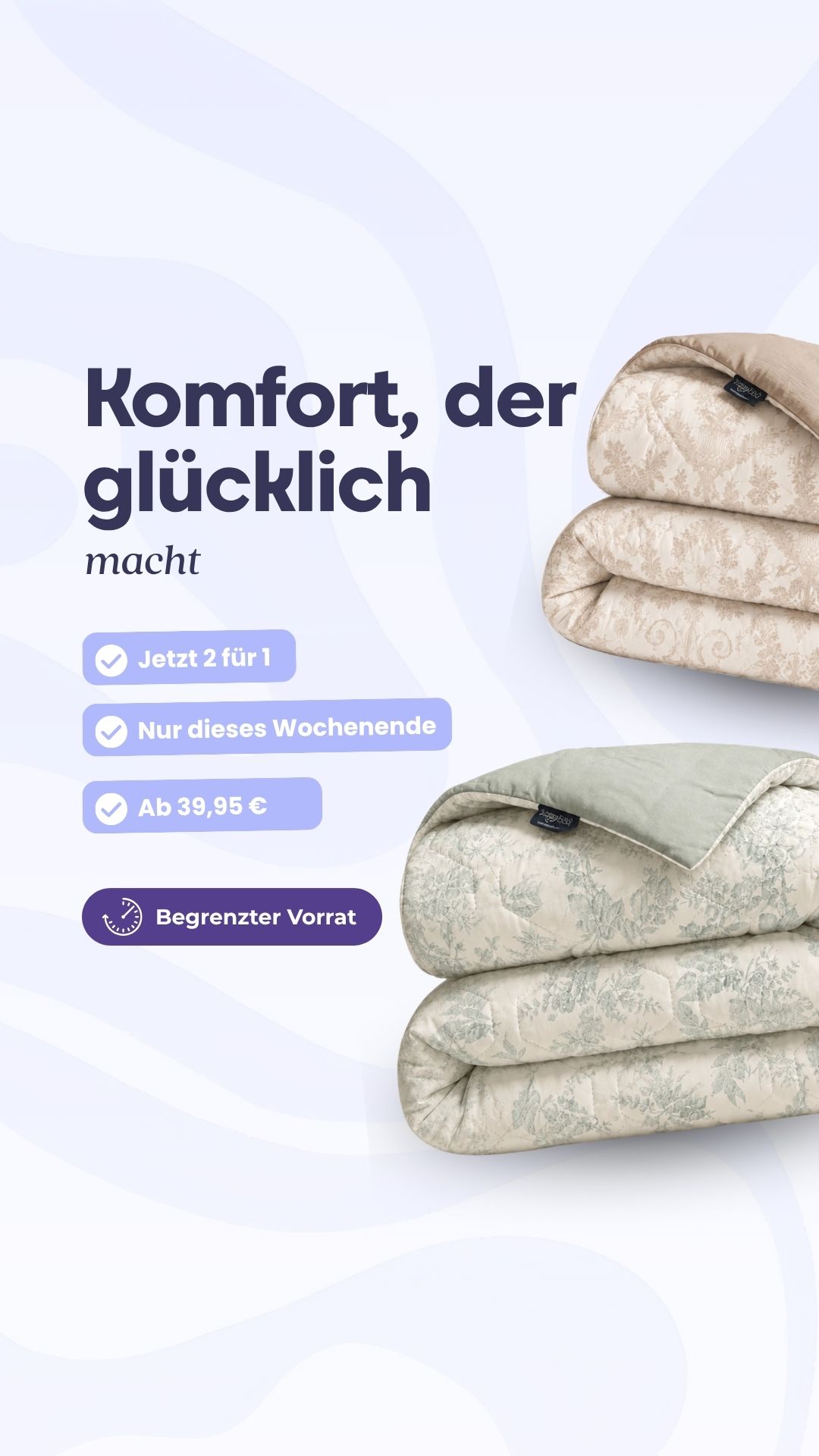 Thehappybed.de Facebook ad