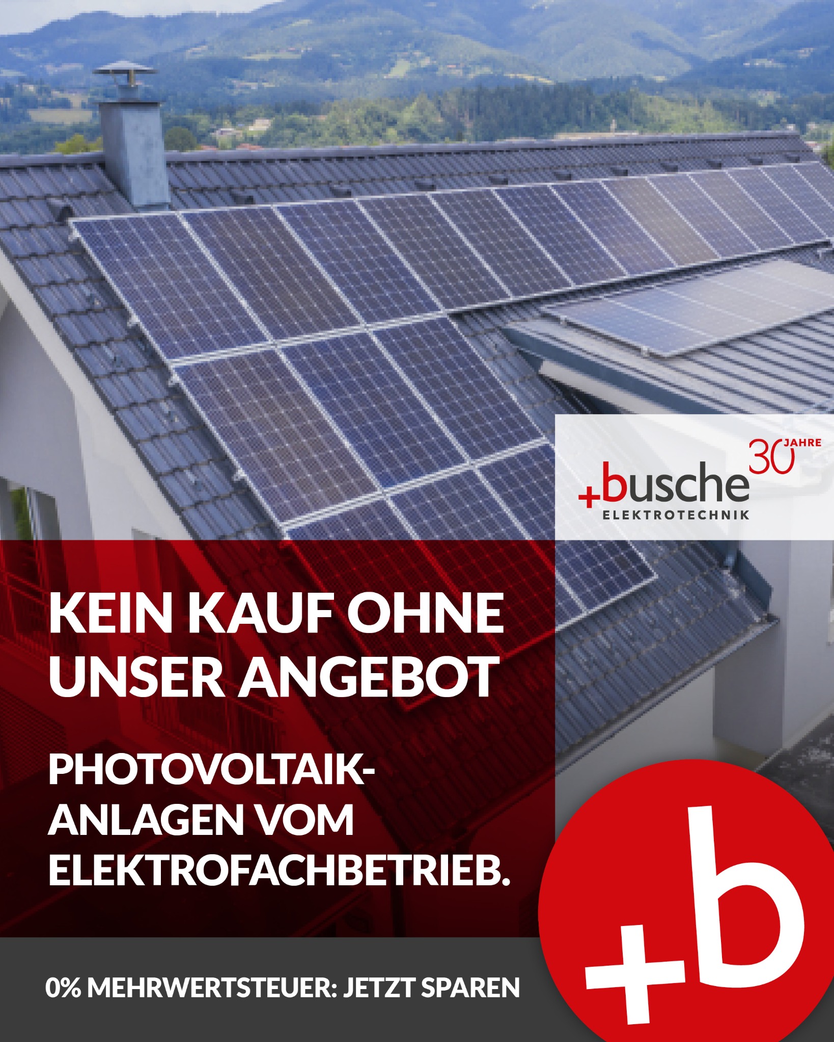 Busche Elektrotechnik GmbH Facebook ad