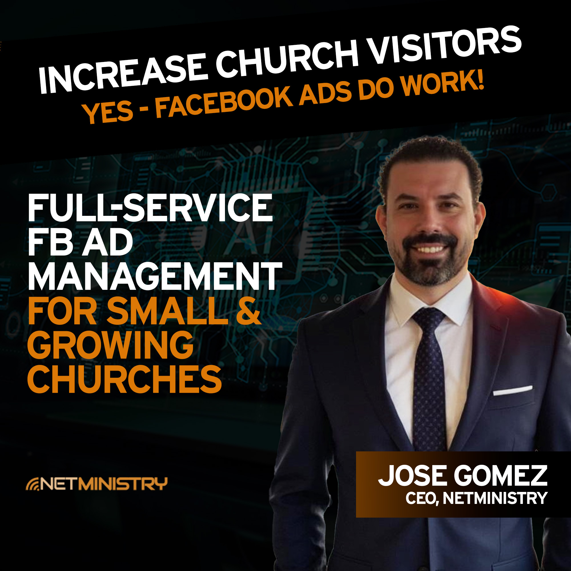 NetMinistry Church & Ministry Websites Facebook ad