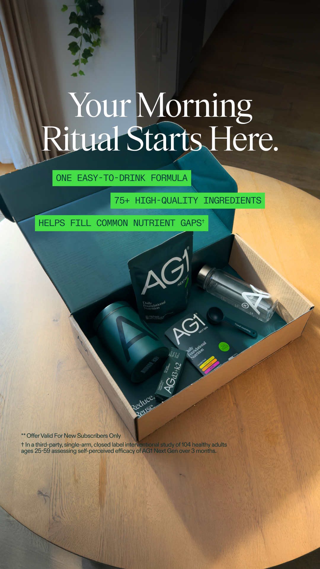 AG1 by Athletic Greens Facebook ad