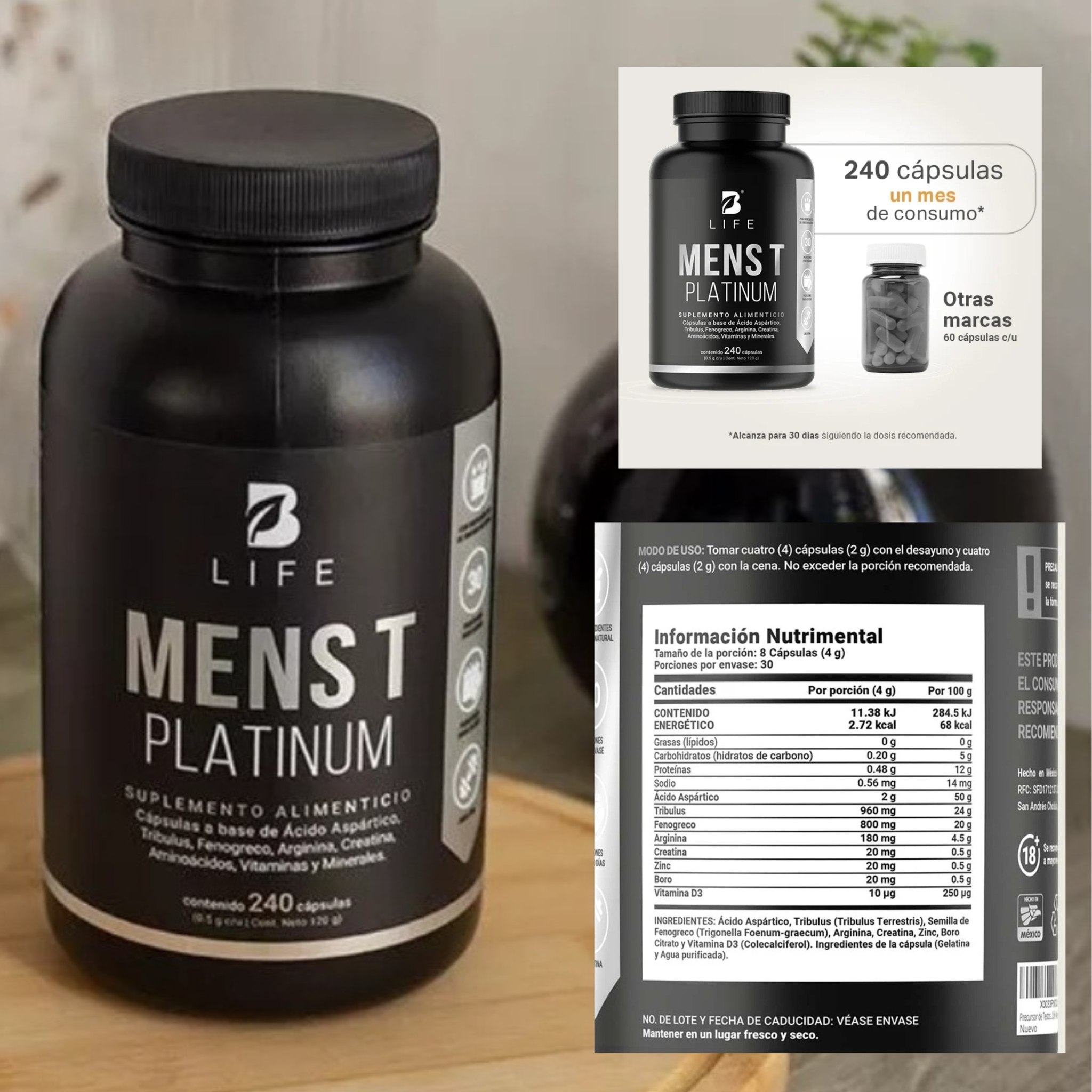 Quiromérida Facebook ad: Vitaminas y minerales de la mejor calidad para…