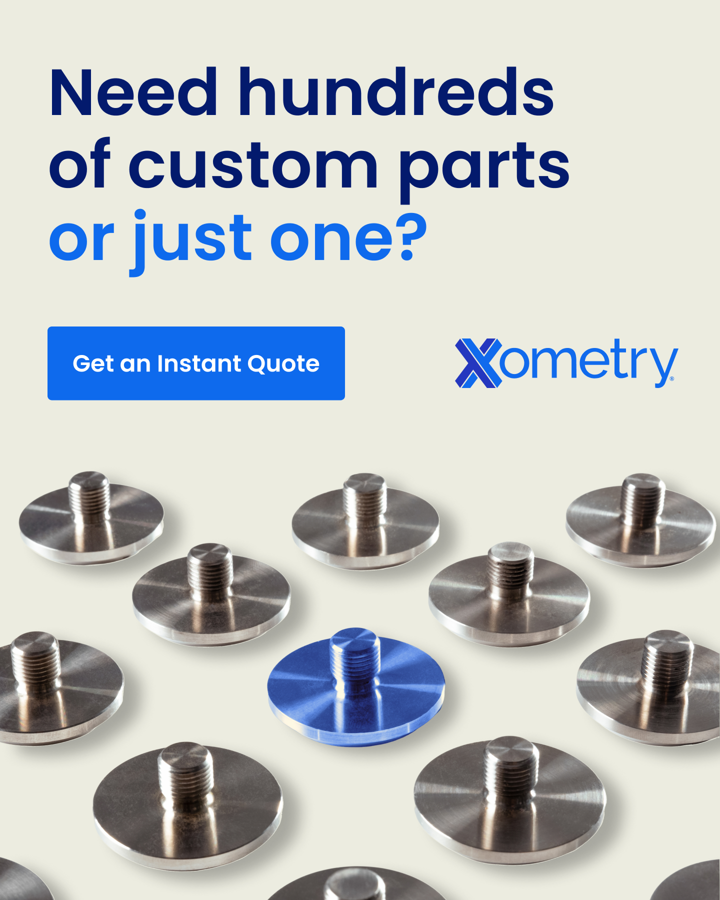 Xometry Facebook ad