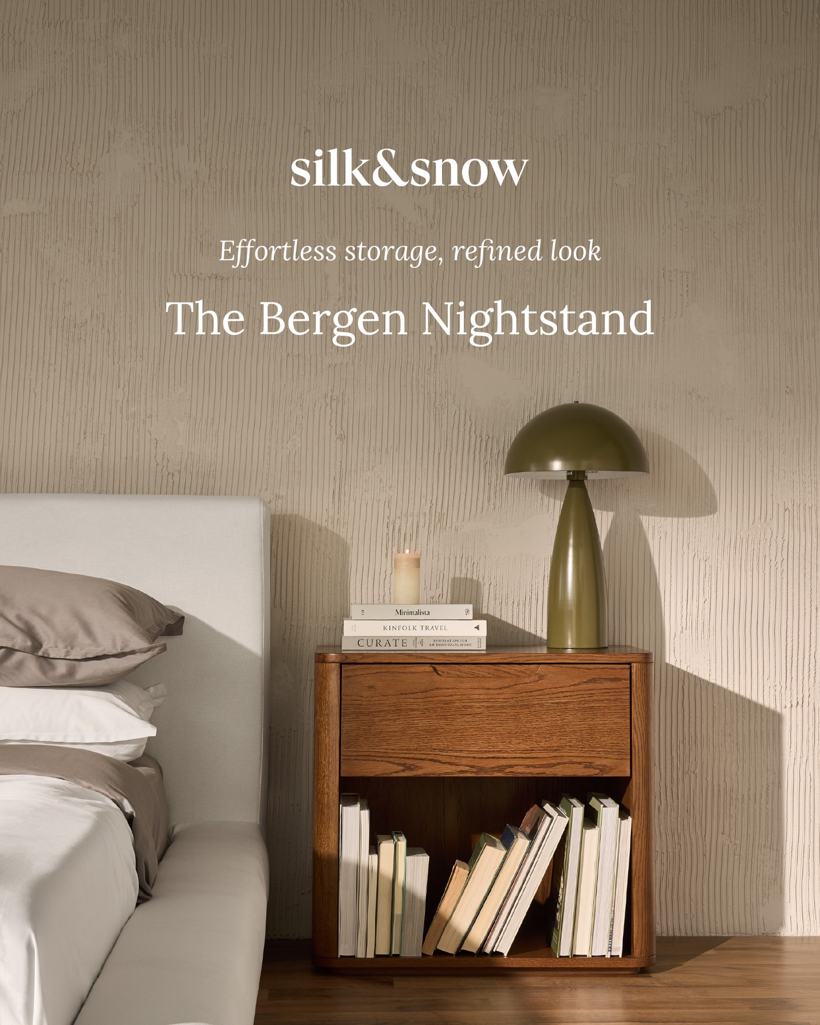 Silk and Snow Facebook ad