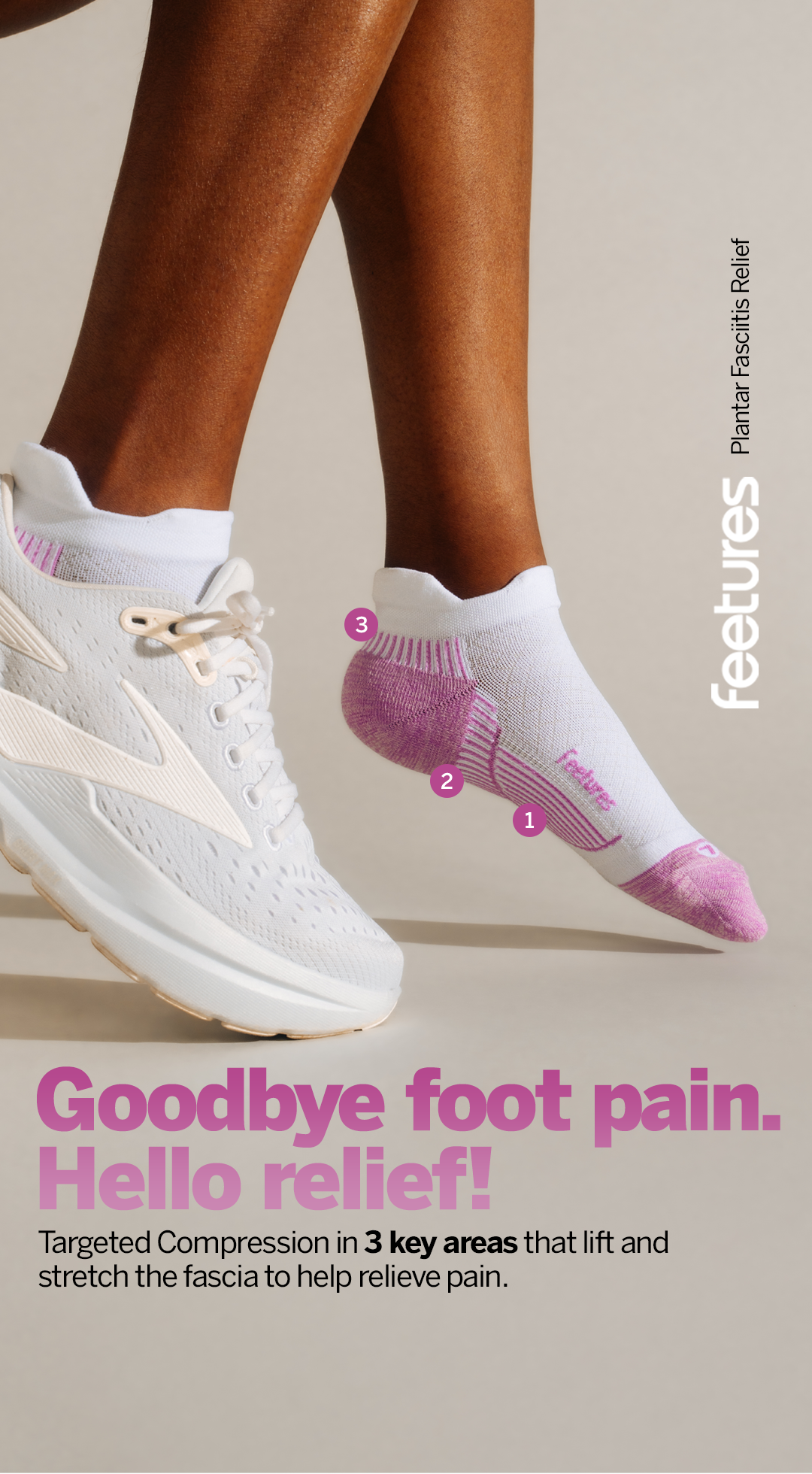 Feetures Facebook ad